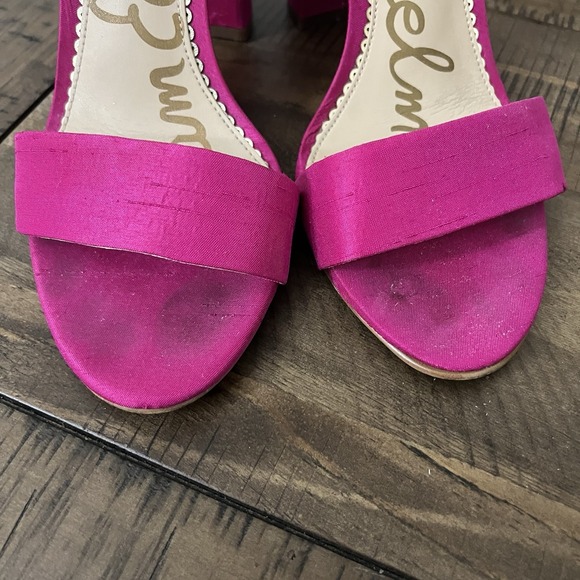 Sam Edelman Women's Hazel Pump Pink Nude Satin Pointed Toe Stiletto Pumps‎ - Picture 4 of 7